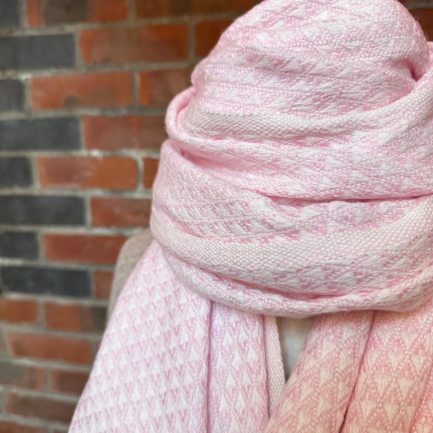 Cashmere Scarf - Baby Pink