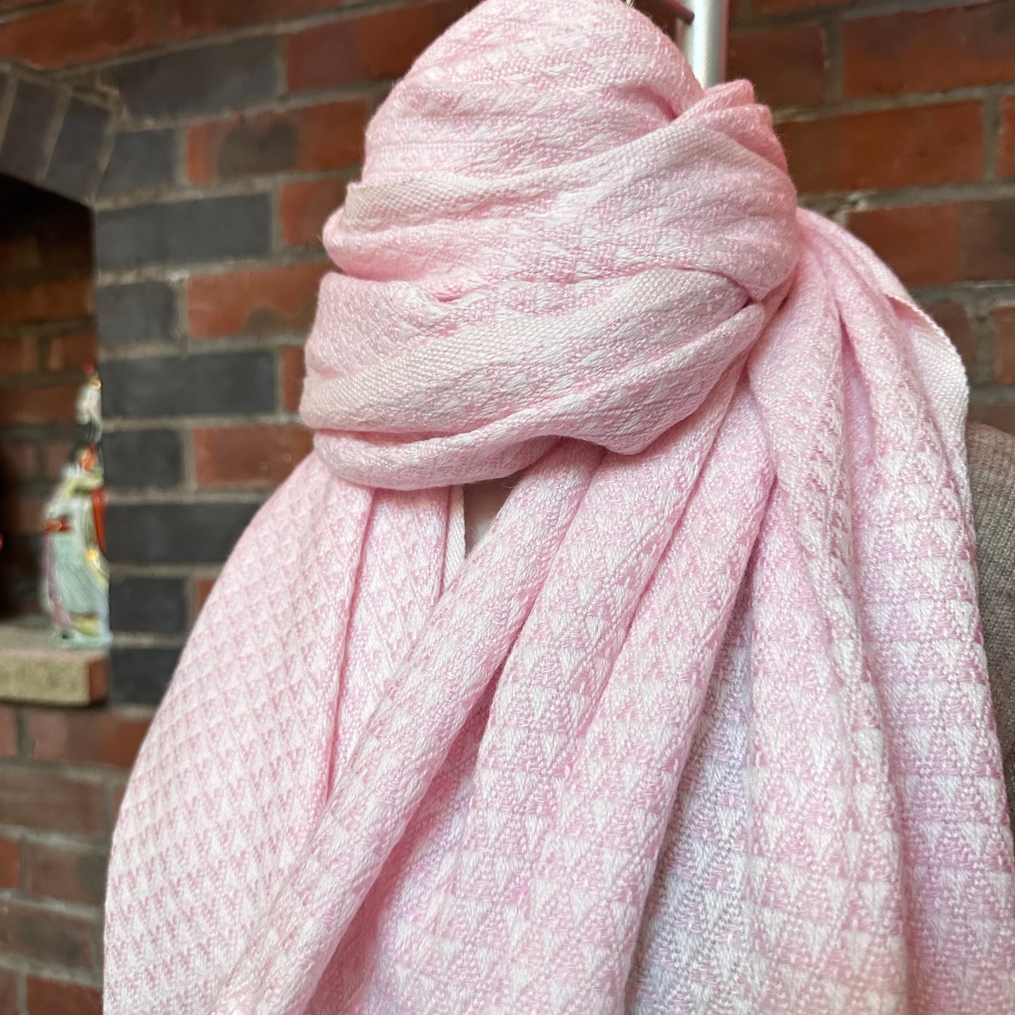 Cashmere Scarf - Baby Pink