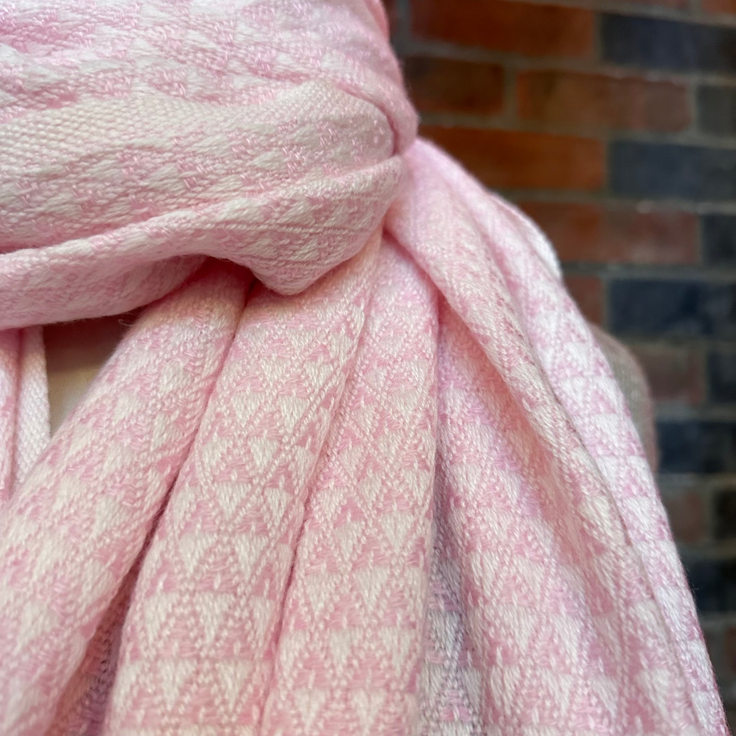 Cashmere Scarf - Baby Pink