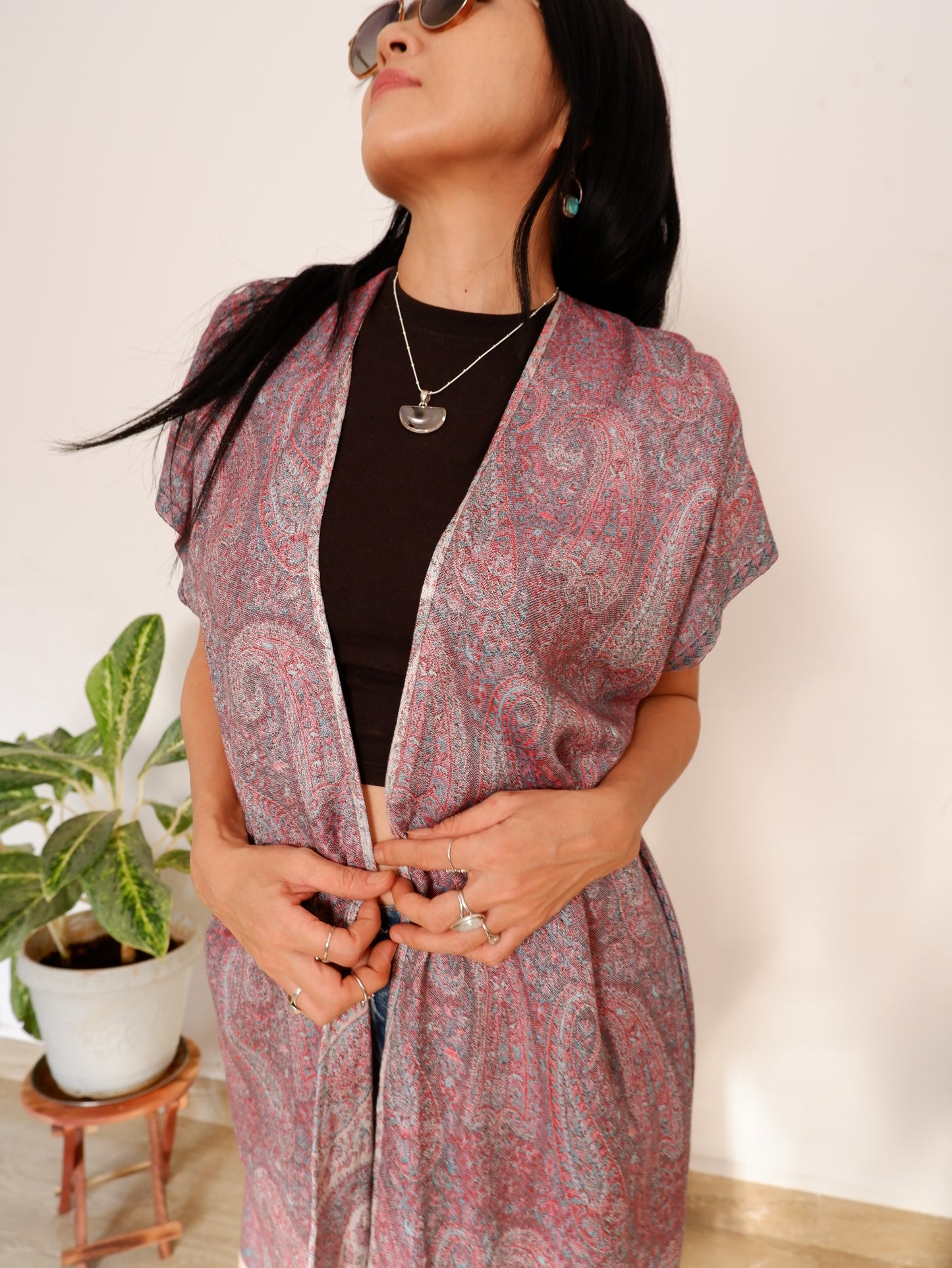 Misty Summer Cover up Kimono