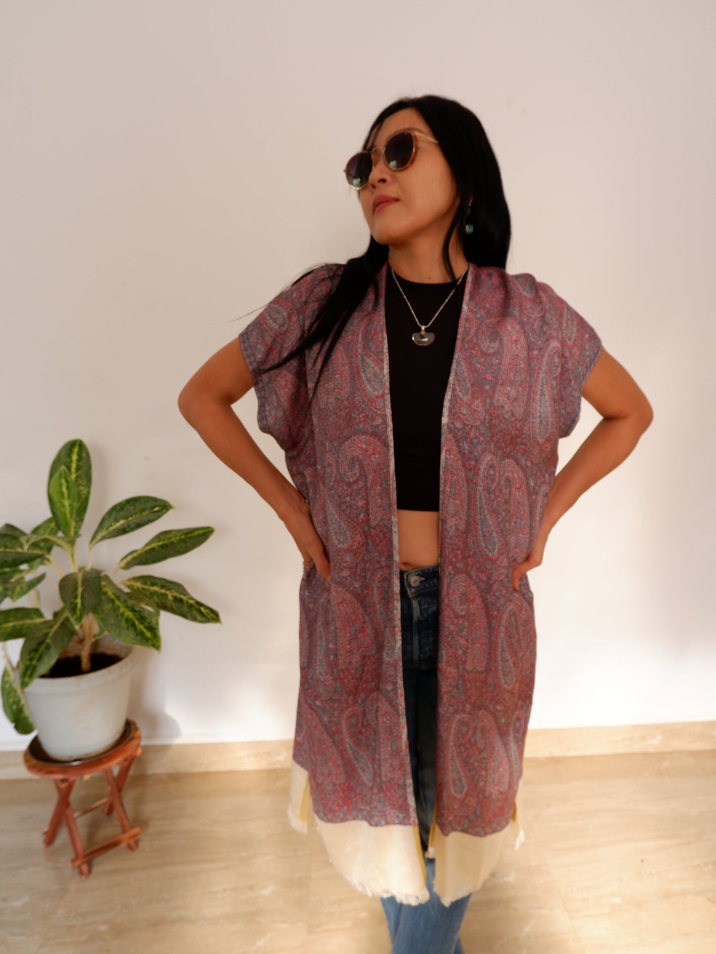 Misty Summer Cover up Kimono