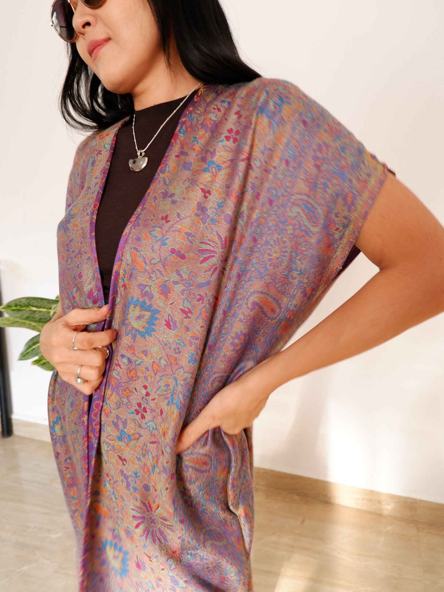 Dusky Summer Cover up Kimono