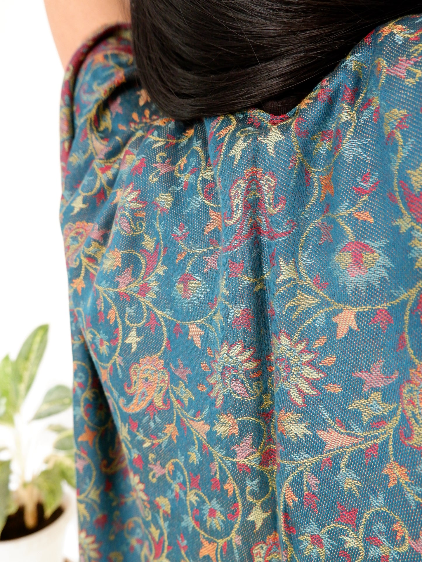 Teal Summer Cover up Kimono