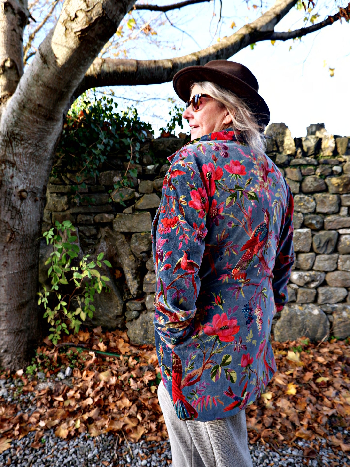 Winter Paradise - Velvet Jacket