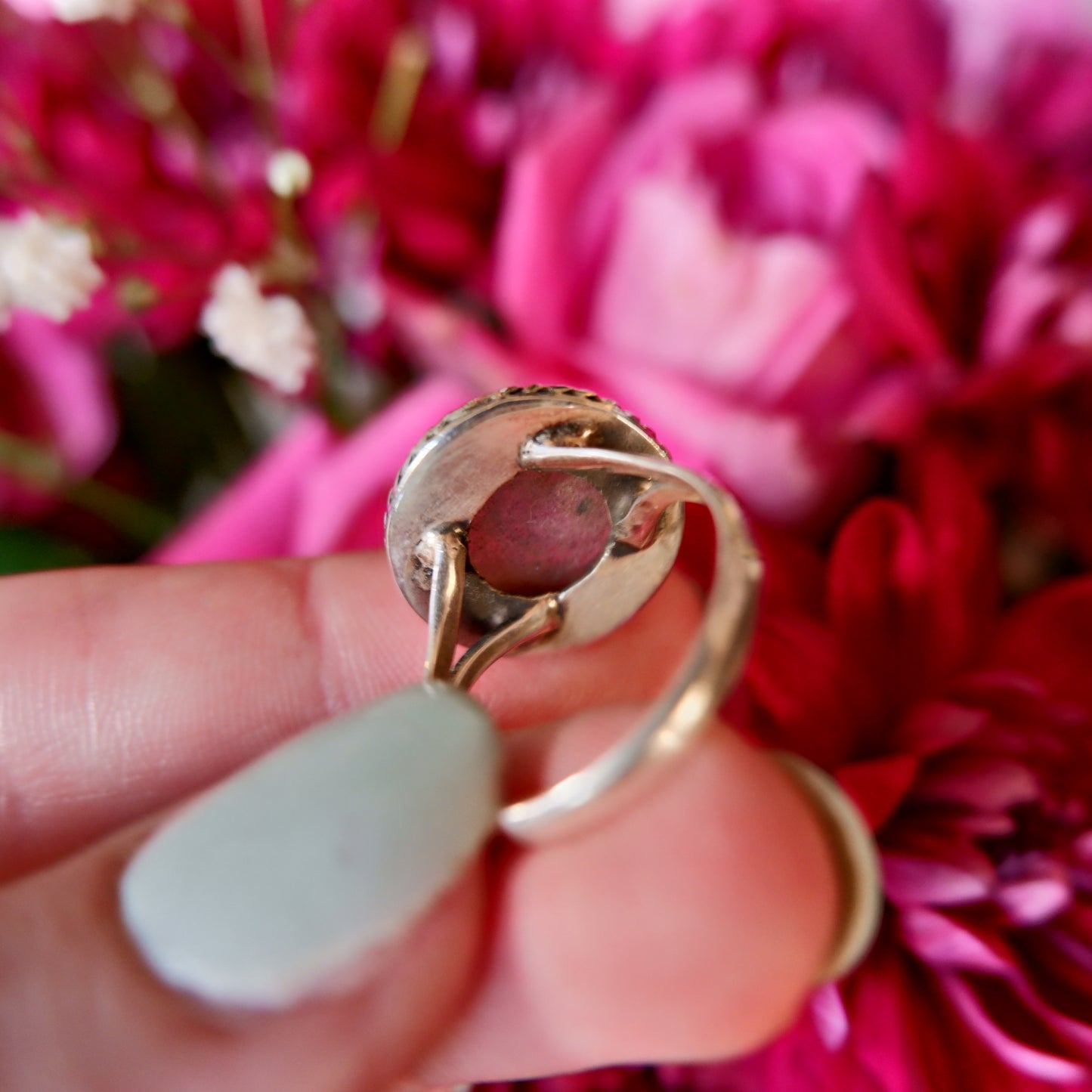 Labradorite Galaxy Ring