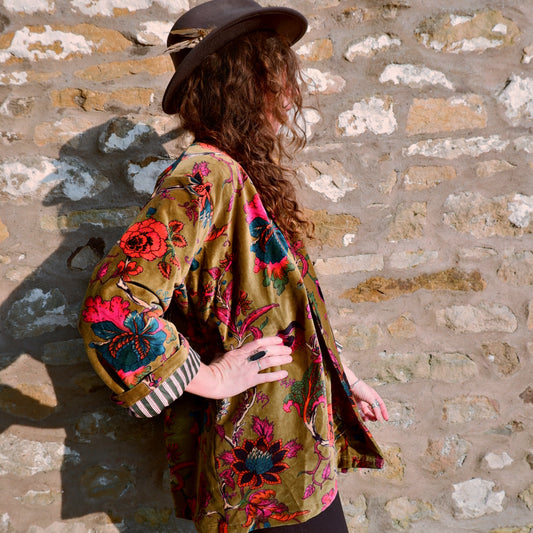 Moss Jacobean - Velvet Jacket