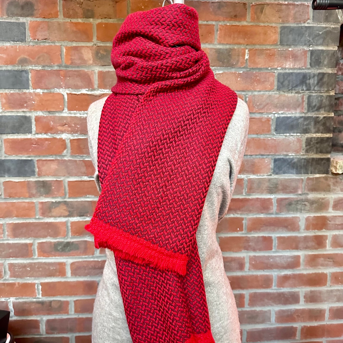 Cashmere Scarf - Deep Berry