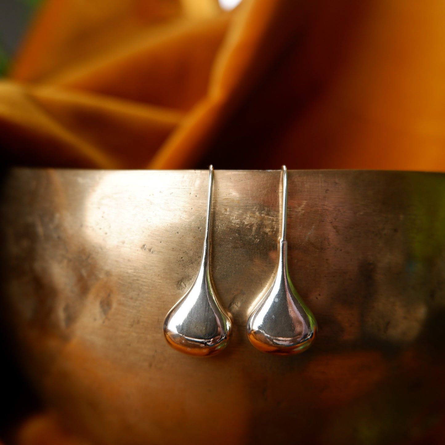 Paloma - Stunning Silver Drop Earrings