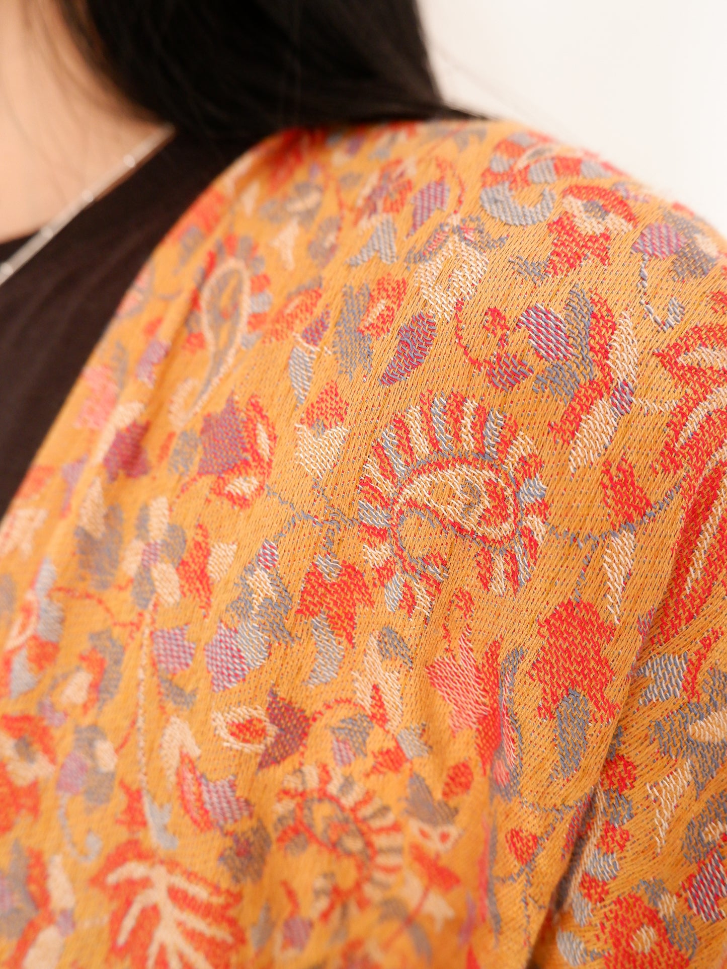 Golden Summer Cover up Kimono