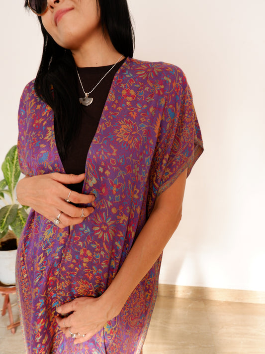 Dusky Summer Cover up Kimono
