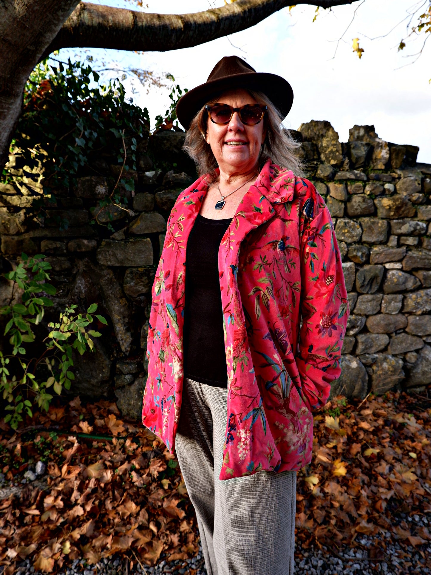 Pink Paradise - Velvet Jacket