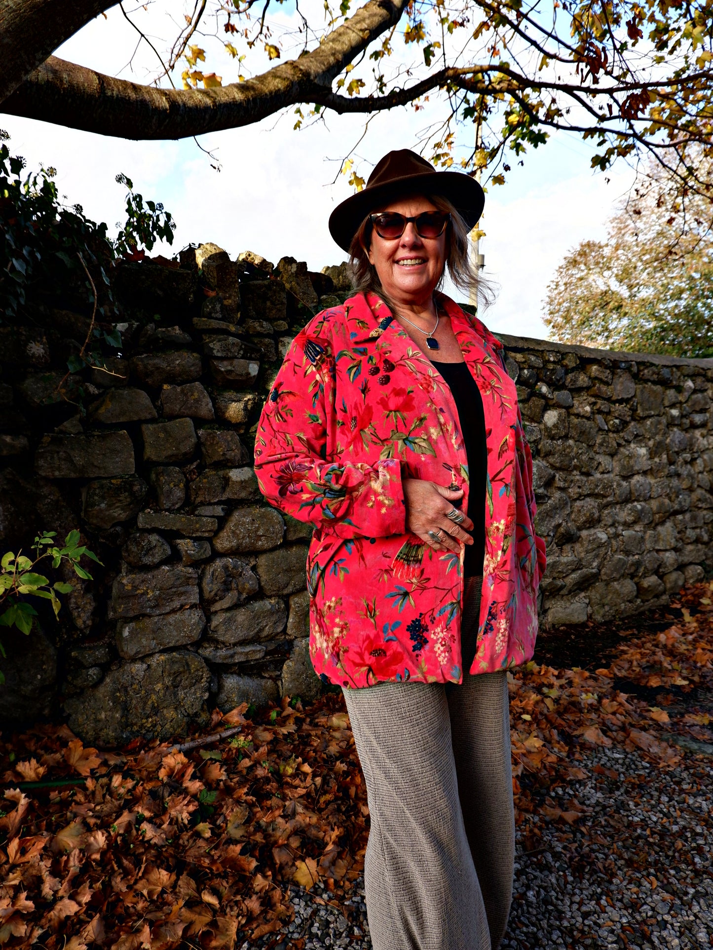 Pink Paradise - Velvet Jacket