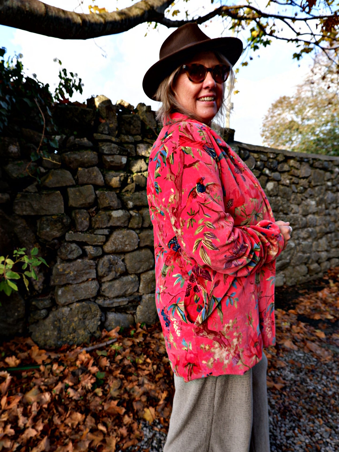 Pink Paradise - Velvet Jacket