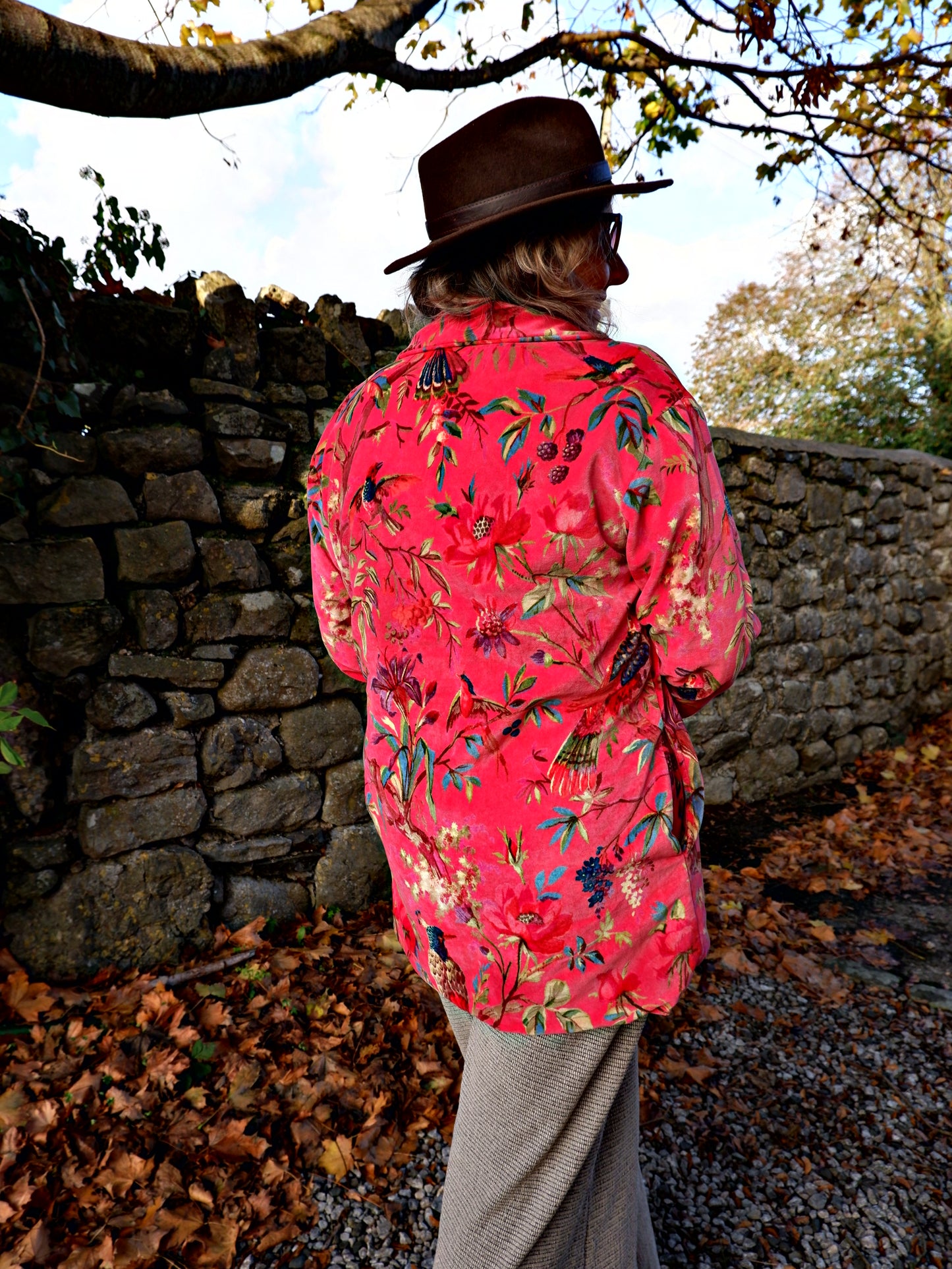 Pink Paradise - Velvet Jacket