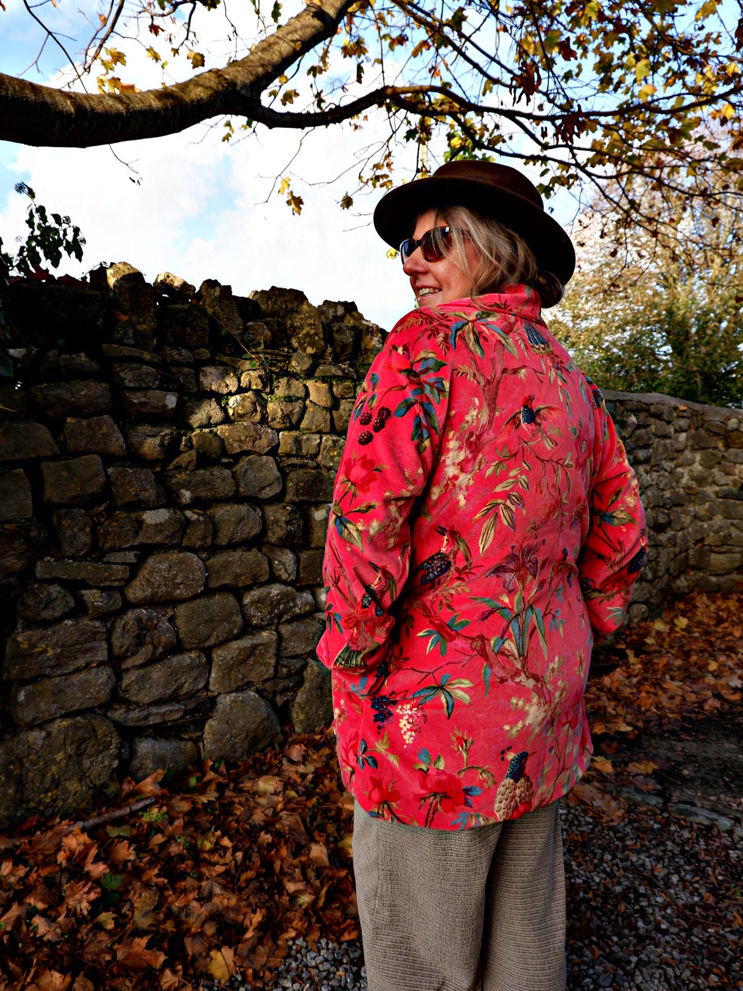 Pink Paradise - Velvet Jacket